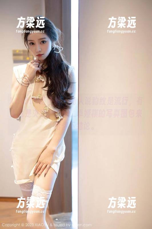 XIAOYU语画界 - 有人说豹纹是流行，有人说是灾难，Cris_卓娅祺的写真图包来给你下结论。
