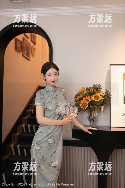 Xiuren秀人网 - 媛媛酱belle的豹纹图集：牛仔裤与靴子不再是亮点！