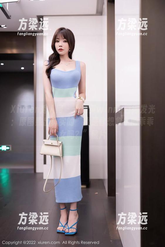 Xiuren秀人网 - 小泡芙winna白得发光：原图照出真实的“我是你想象中的乖乖女吗？”照片