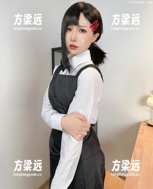 布丁大法的连体白丝写真，原图也太敢拍了吧！