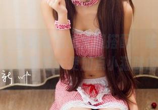 推女神 – 这组原图的大胆搭配，陈嘉嘉Tiffany还真敢给天使加点小猫咪的元素！