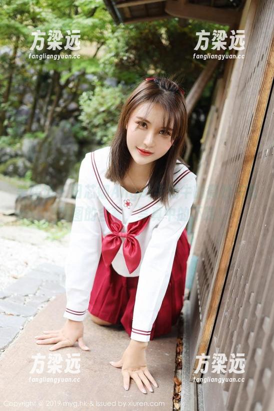 美媛馆 - 田芯娜Angel与奶牛的微妙关系：原图的含蓄，写真中的不羁！