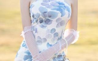 语画界 – 把心窝里那点小期待喂养成现实，顾乔楠御姐写真合集