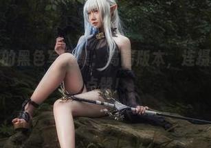 麻花麻花酱的黑色写真集：高清版本，连摄影师都想要点赞！